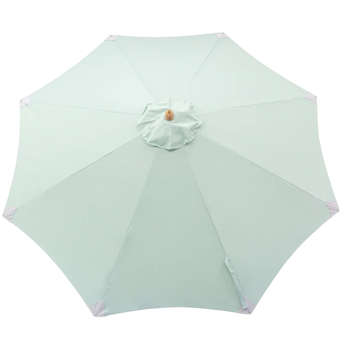 Billy Fresh 3m Deluxe Bamboo Umbrella - Sage - Image 3
