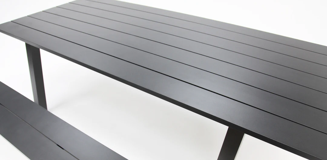 Addison Table and Bench Setting - Black - Image 5