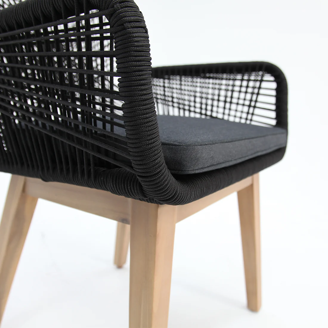 Albenga Dining Chair - Black - Image 9
