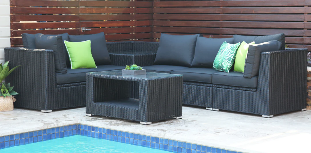 Amani 7pc Storage Lounge w/ Coffee Table - DW - Image 9