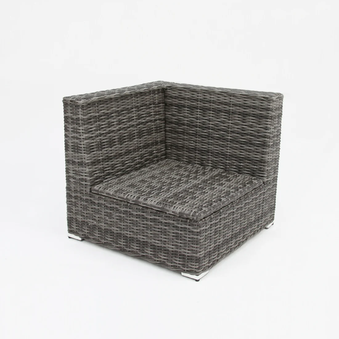 Amani 4pc Storage Lounge - Grey Storm - Image 3