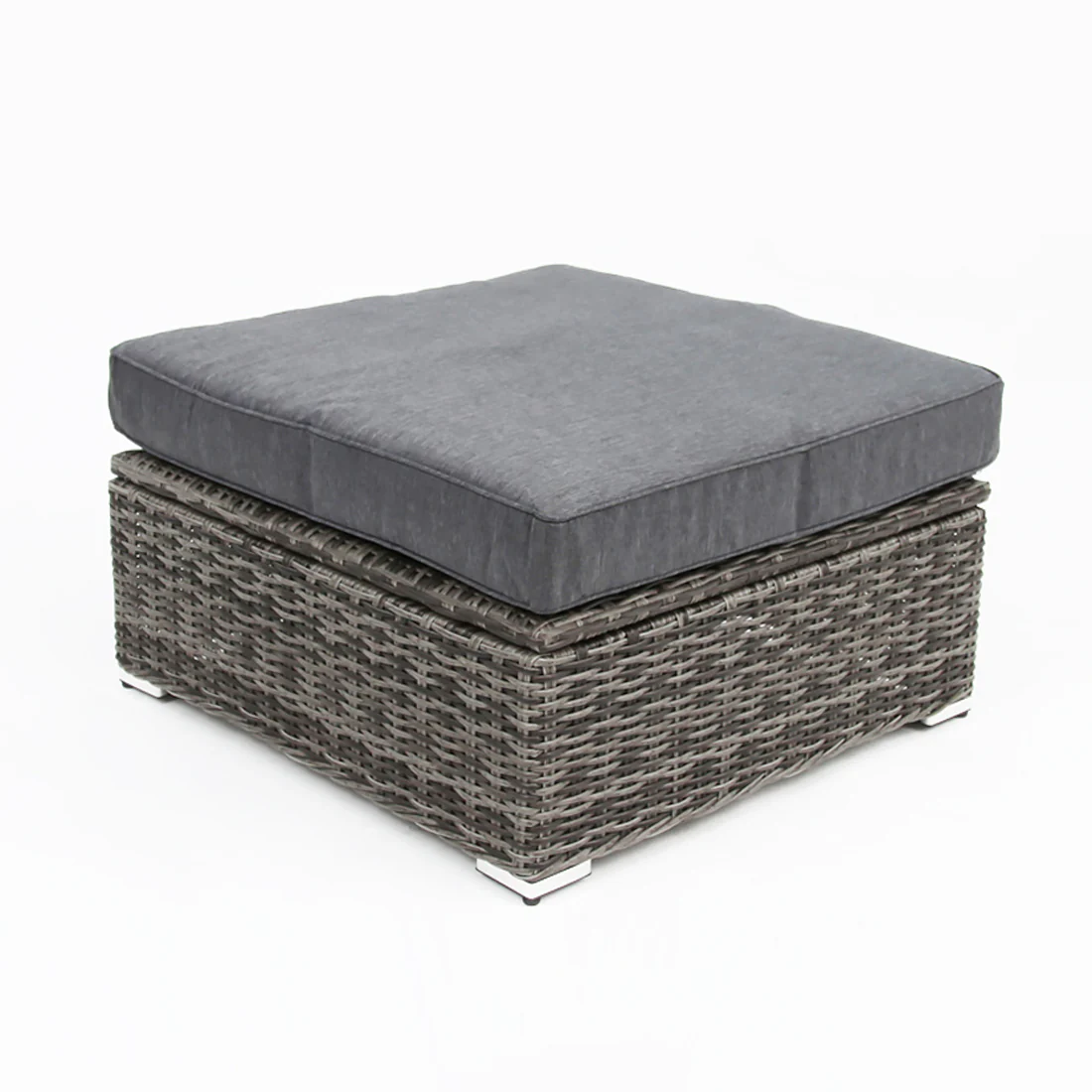 Amani 4pc Storage Lounge - Grey Storm - Image 8