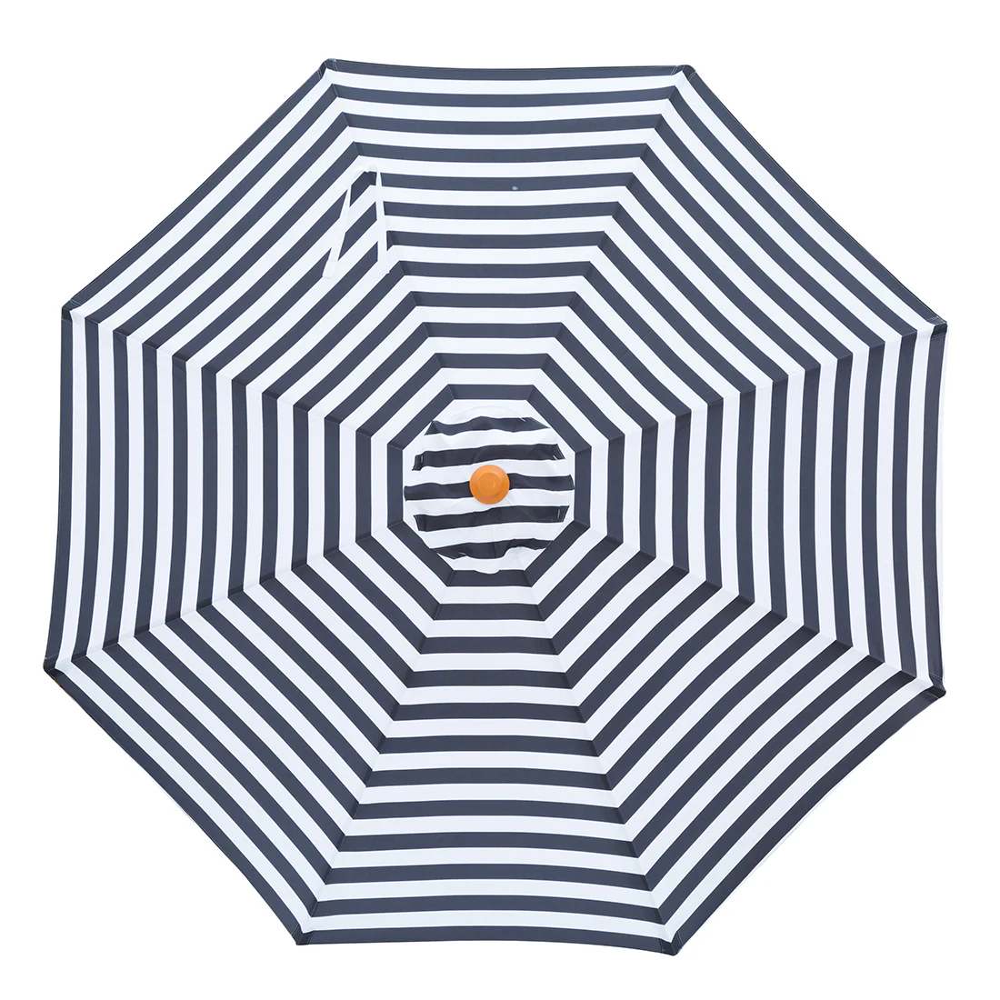Billy Fresh 3m Timber-Look Aluminium Aruba Umbrella - Black - Image 2