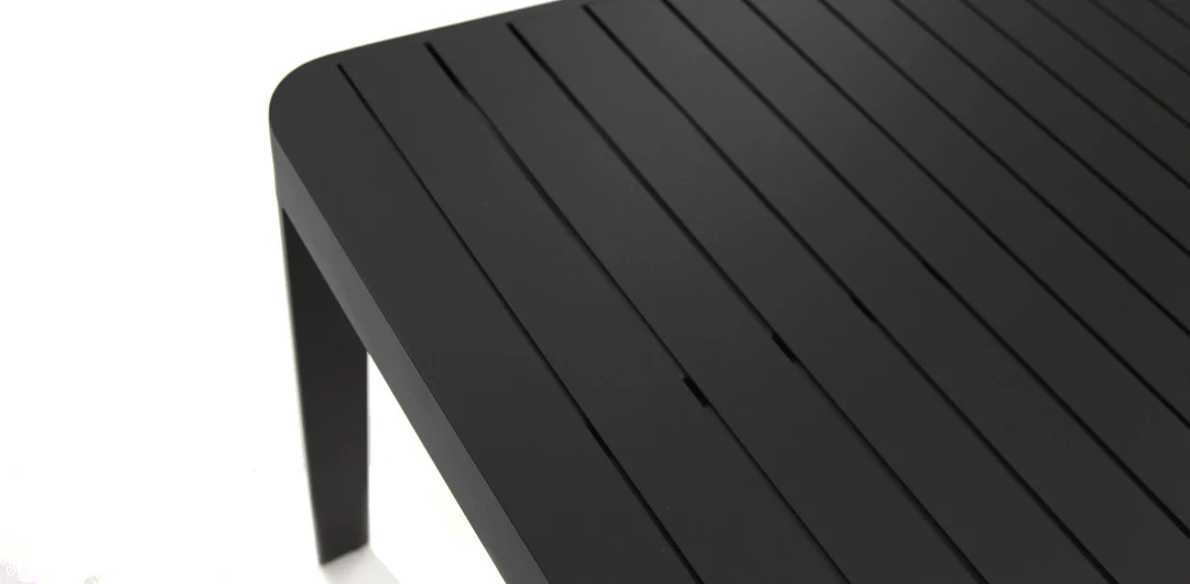 Azura Extendable Balcony Table - Black - Image 4