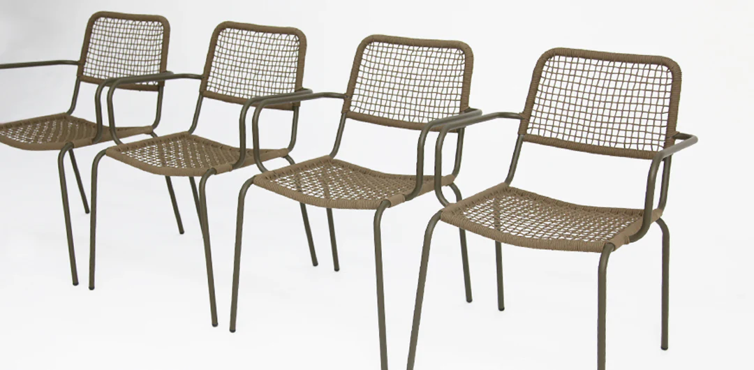 Bahamas Chair Set of 4 - Olive - Image 3