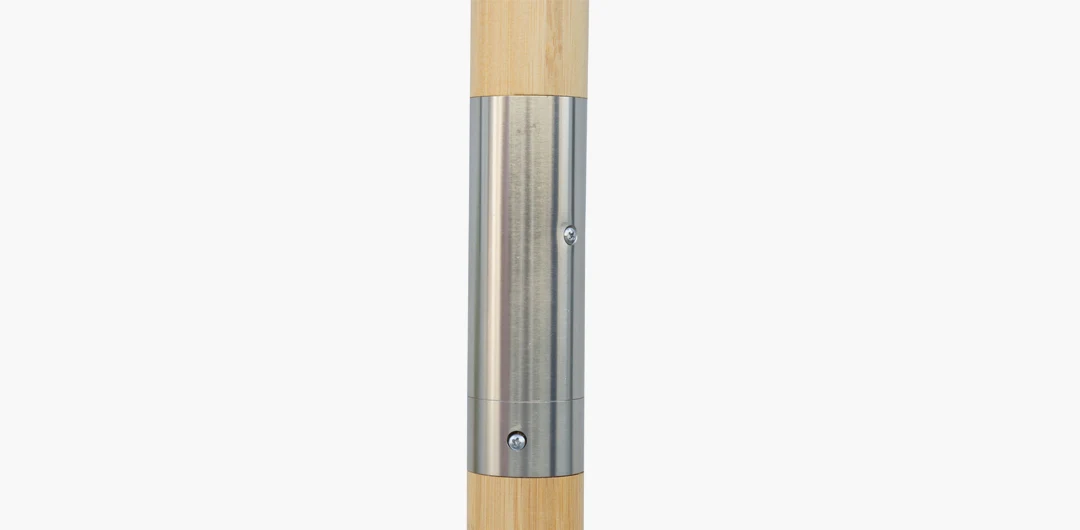 Billy Fresh 2m Bamboo Coastal Umbrella - Taupe - Image 3