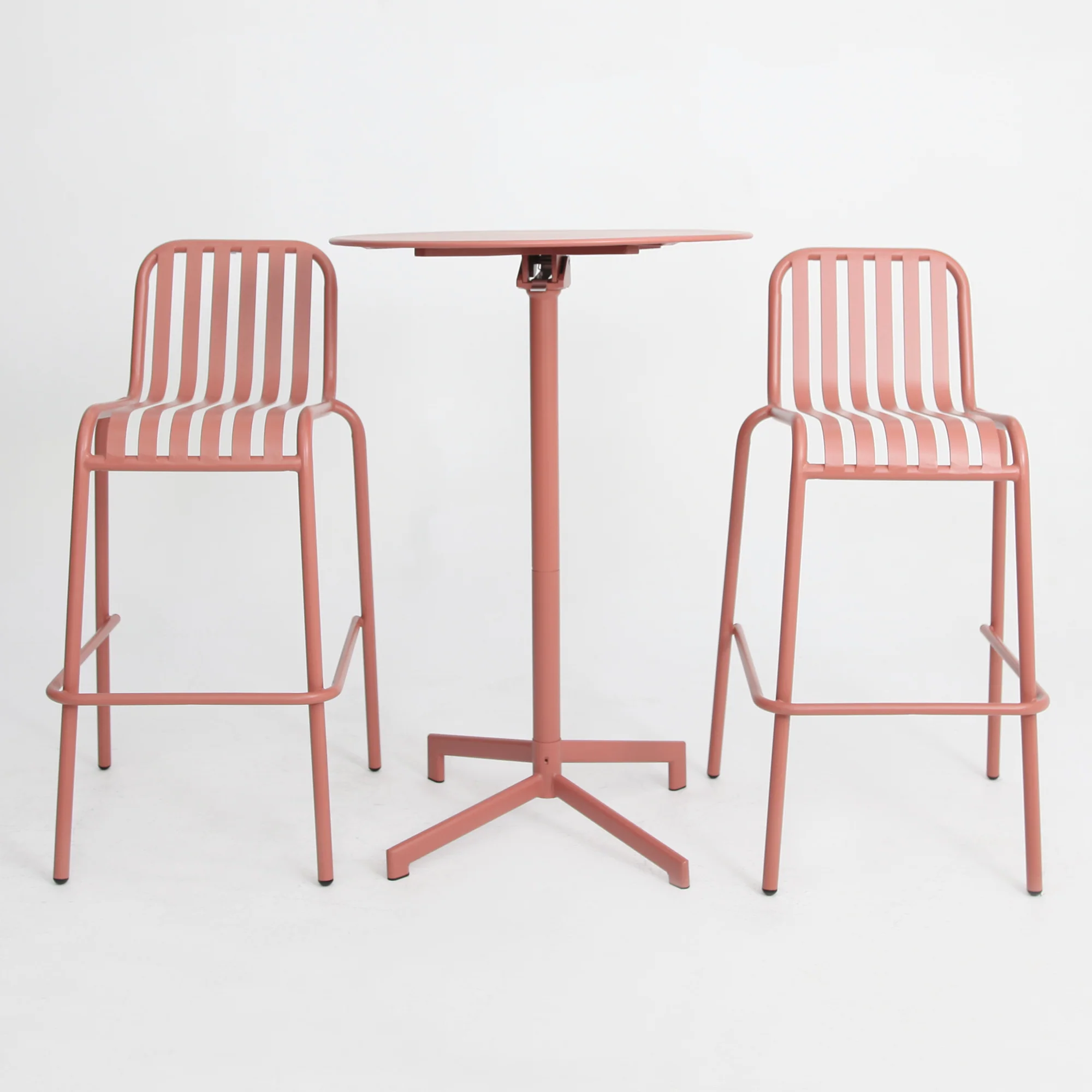 Bistro 3pc Bar Setting - Peach - Image 4
