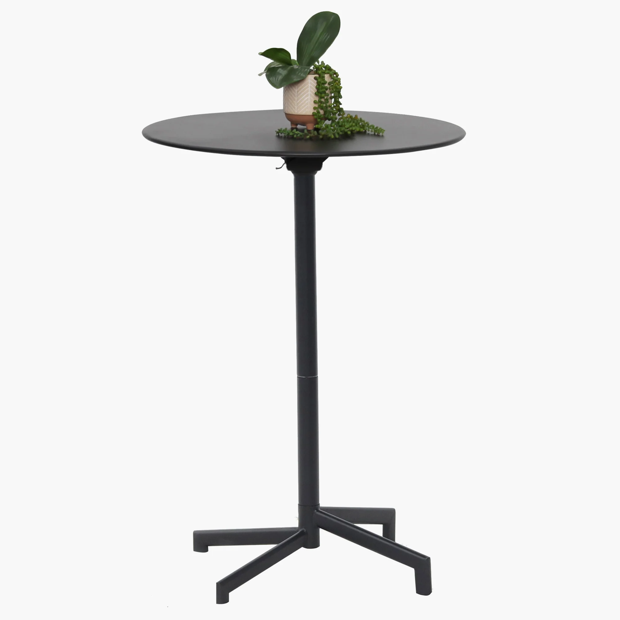 Bistro 3pc Cafe Dining Setting - Black - Image 18