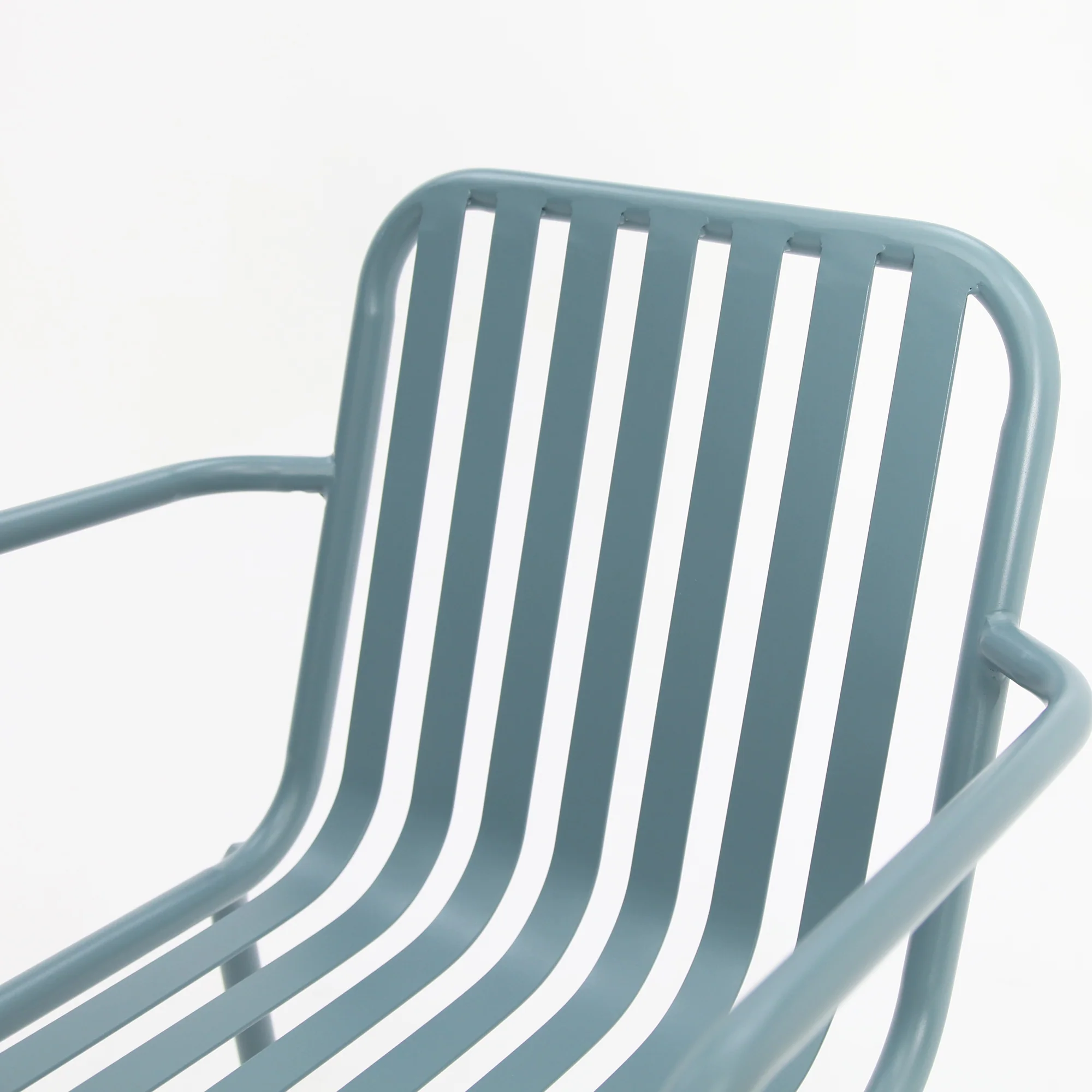 Bistro Cafe Chair Set of 2 - Blue - Image 6