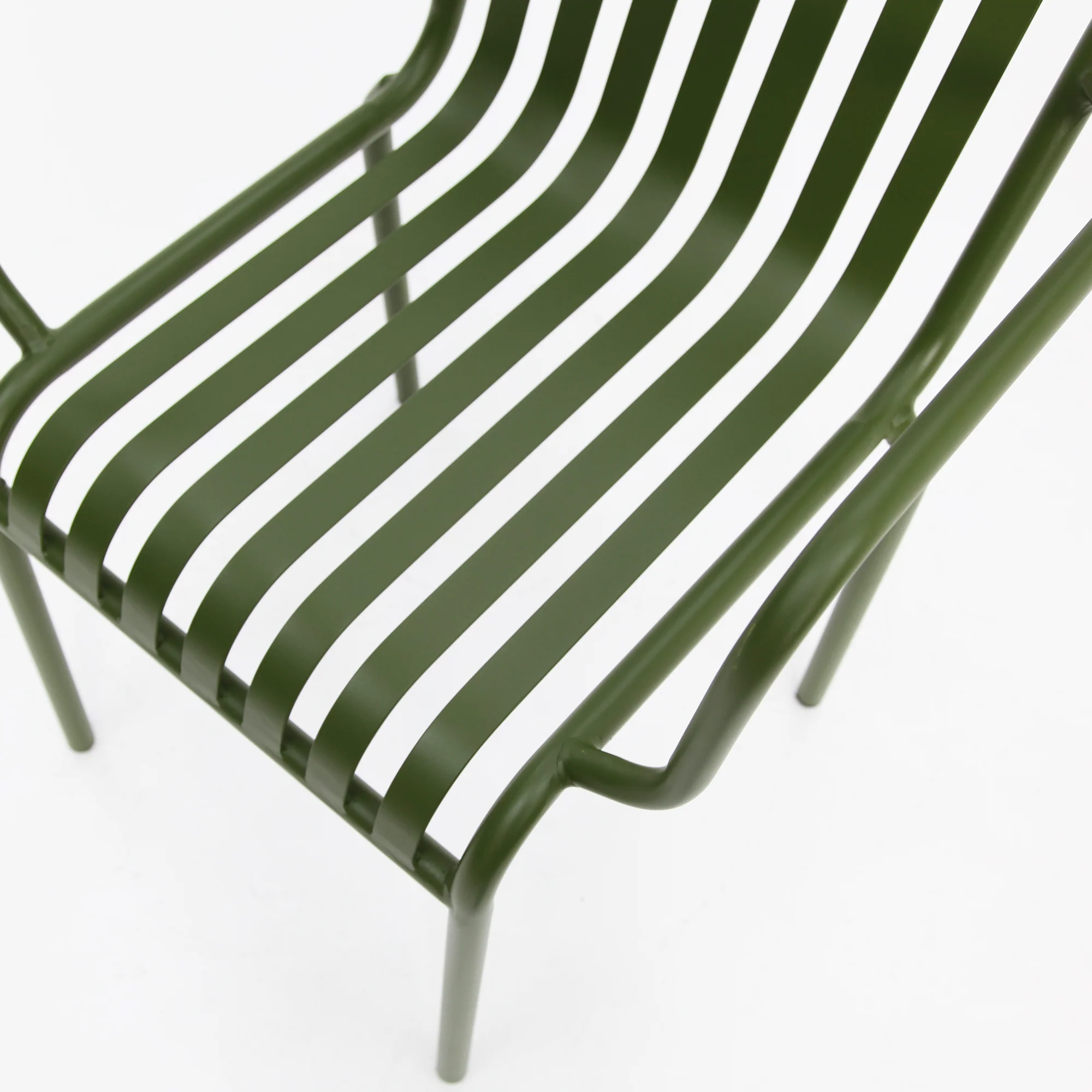 Bistro Cafe Chair Set of 2 - Green - Image 8