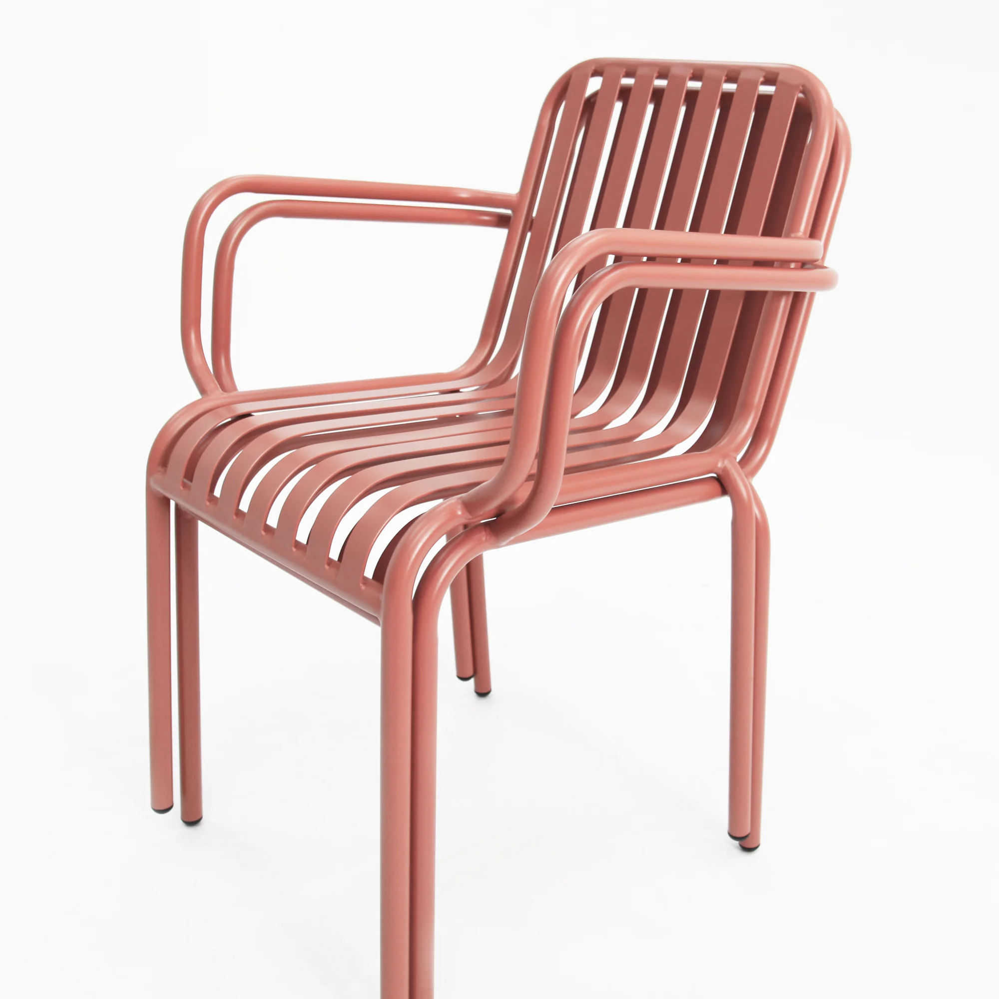 Bistro Cafe Chair Set of 2 - Peach - Image 4