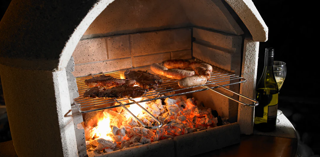 Buschbeck Rondo Fireplace and Pizza Oven - White - Image 10