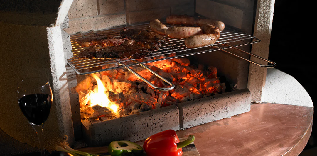 Buschbeck Rondo Fireplace and Pizza Oven - White - Image 11