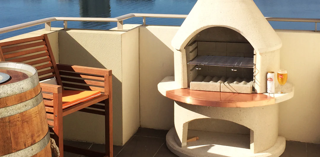 Buschbeck Rondo Fireplace and Pizza Oven - White - Image 13