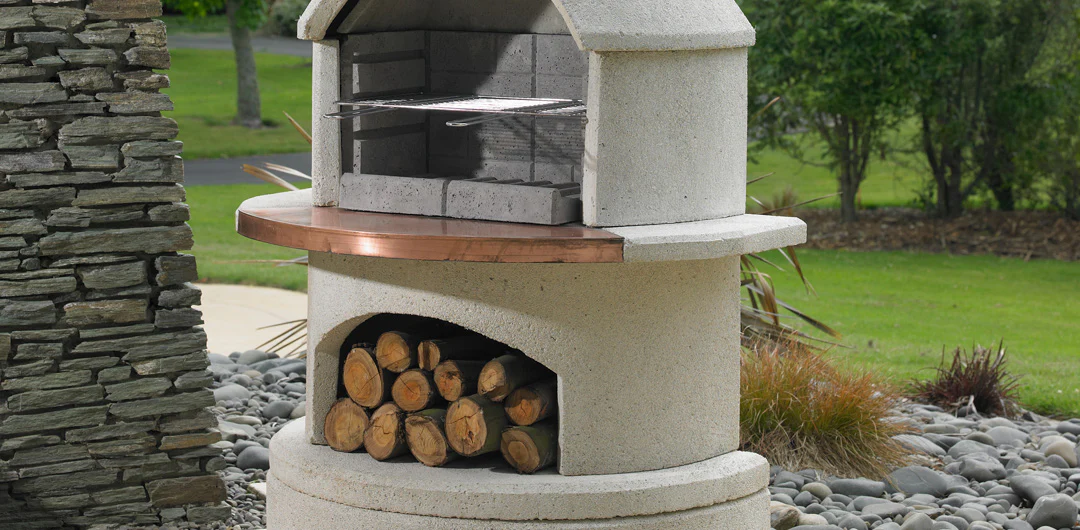 Buschbeck Rondo Fireplace and Pizza Oven - White - Image 7