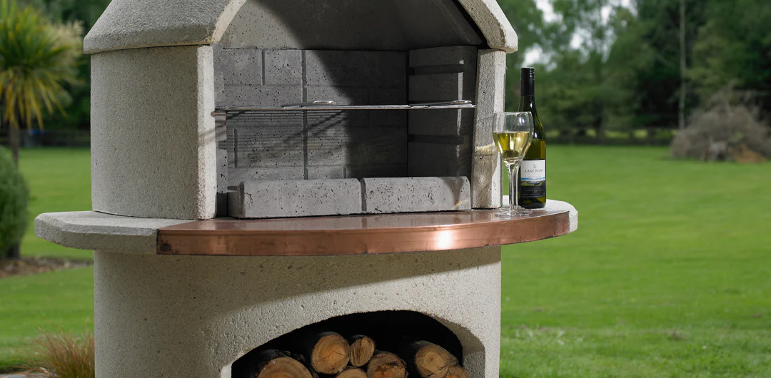 Buschbeck Rondo Fireplace and Pizza Oven - White - Image 8