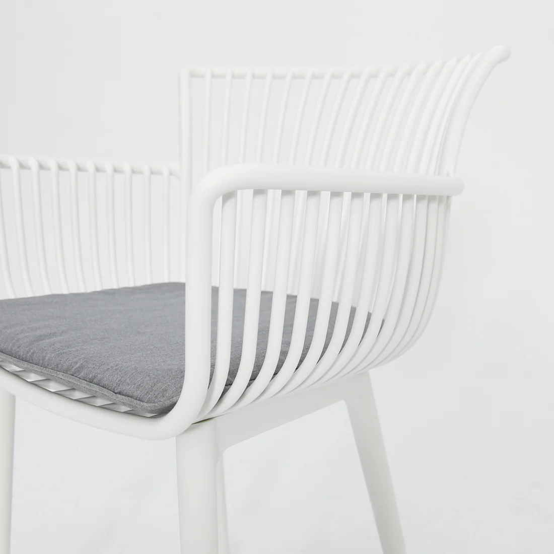 Canela Dining Chair Set of 4 - White - Image 8