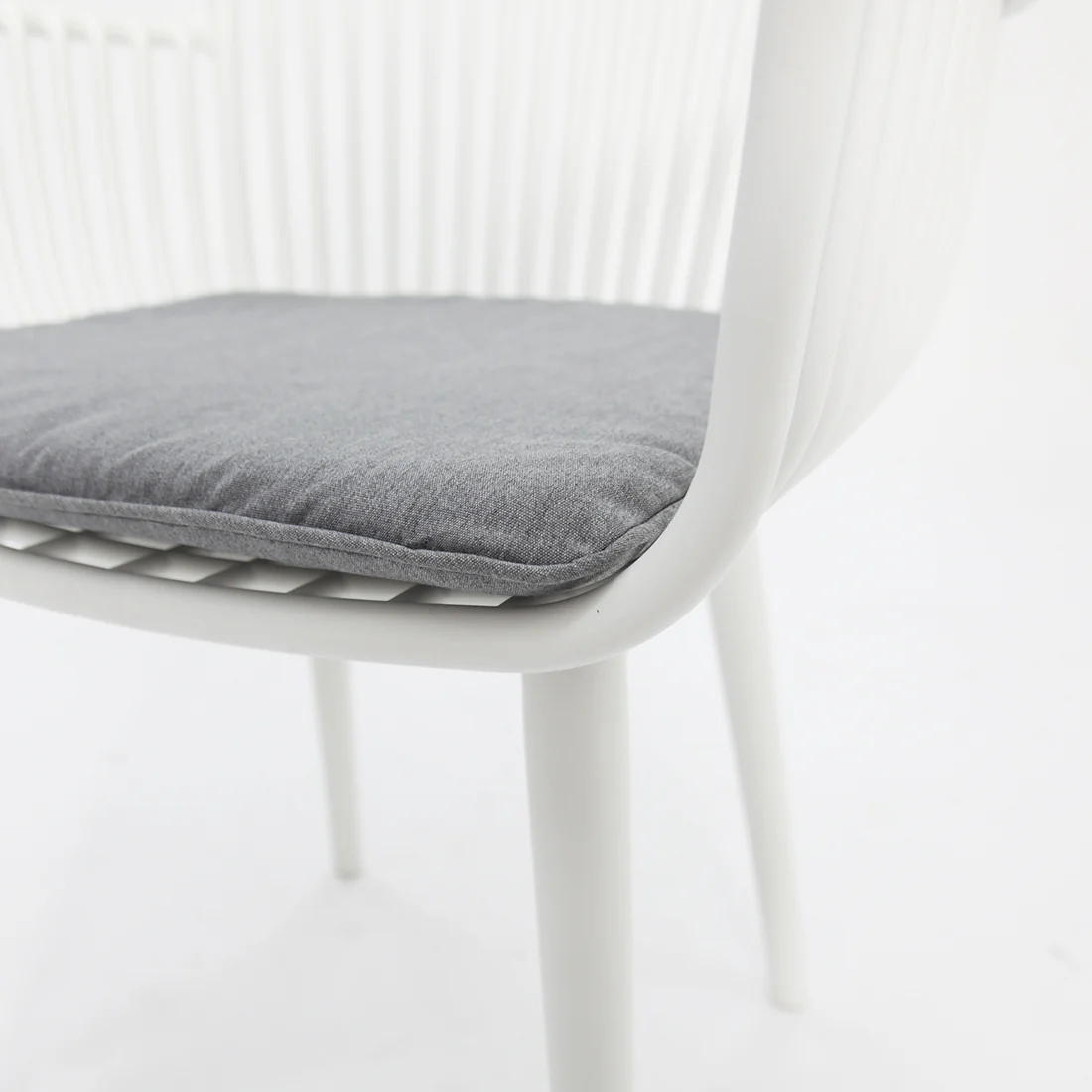 Canela Dining Chair Set of 4 - White - Image 9