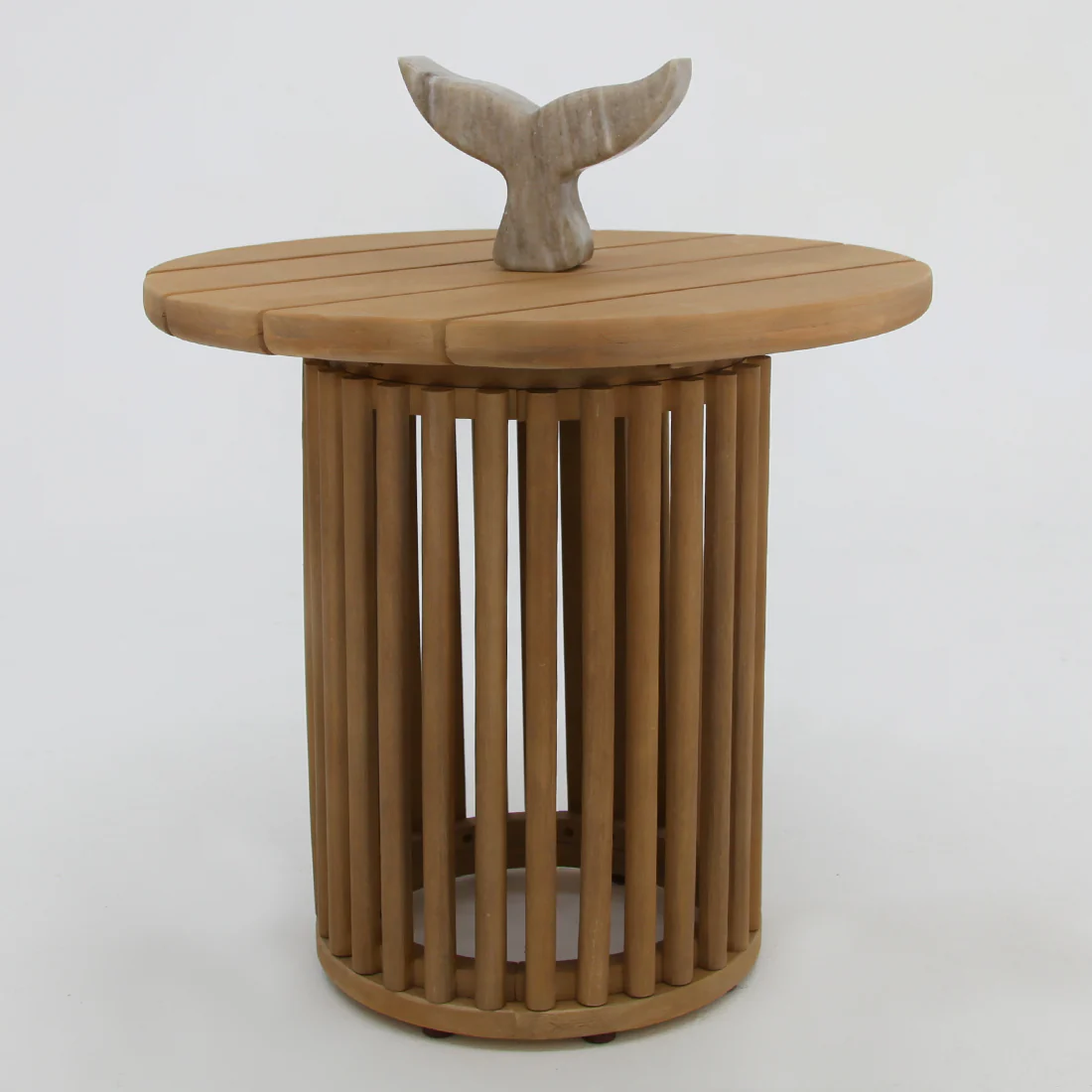 Carella Round 50cm Side Table - Image 5