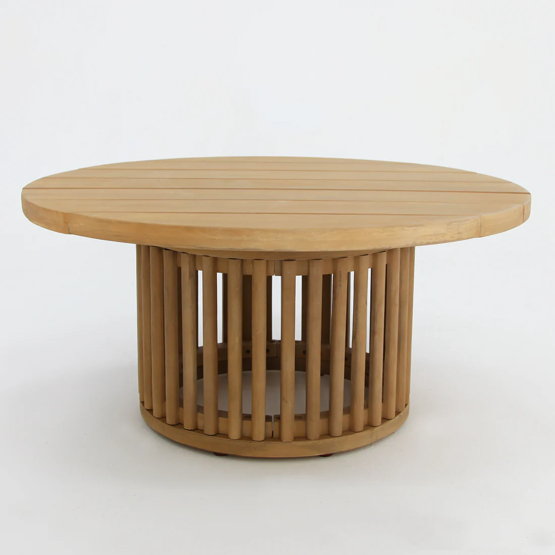 Carella Round 80cm Coffee Table - Image 5