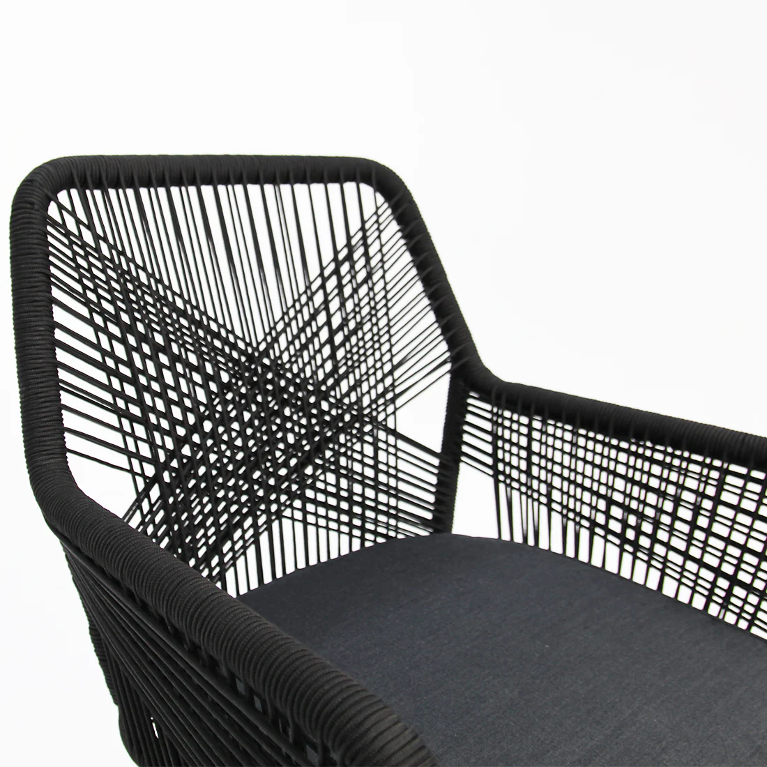 Charlotte Albenga 9pc Dining Setting - Black - Image 17