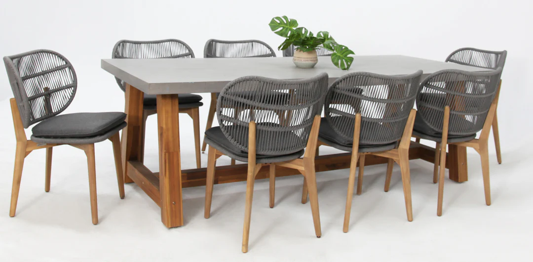 Charlotte Morgan 9pc Dining Setting - Image 3