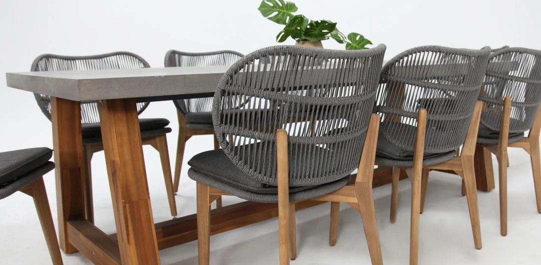 Charlotte Morgan 9pc Dining Setting - Image 4