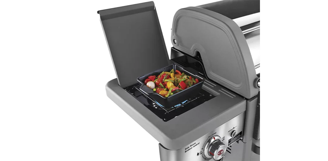 Coleman Revolution 4 Burner BBQ with Side Burner - Shadow Gloss - Image 14