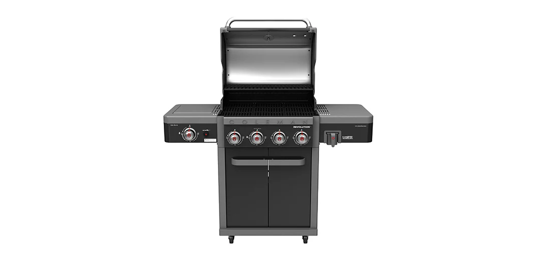 Coleman Revolution 4 Burner BBQ with Side Burner - Shadow Gloss - Image 4