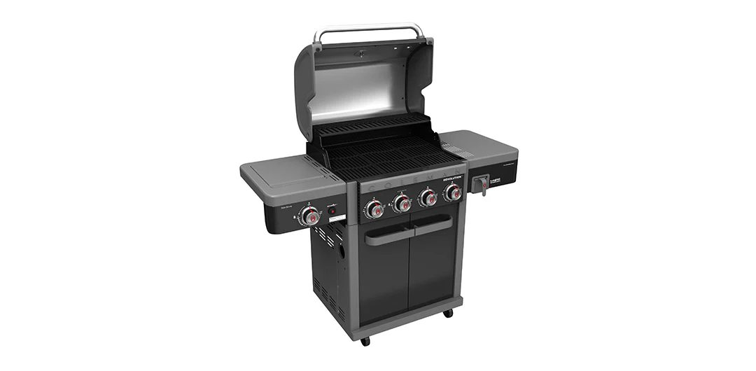 Coleman Revolution 4 Burner BBQ with Side Burner - Shadow Gloss - Image 5