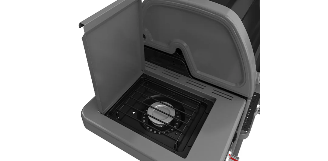 Coleman Revolution 4 Burner BBQ with Side Burner - Shadow Gloss - Image 8