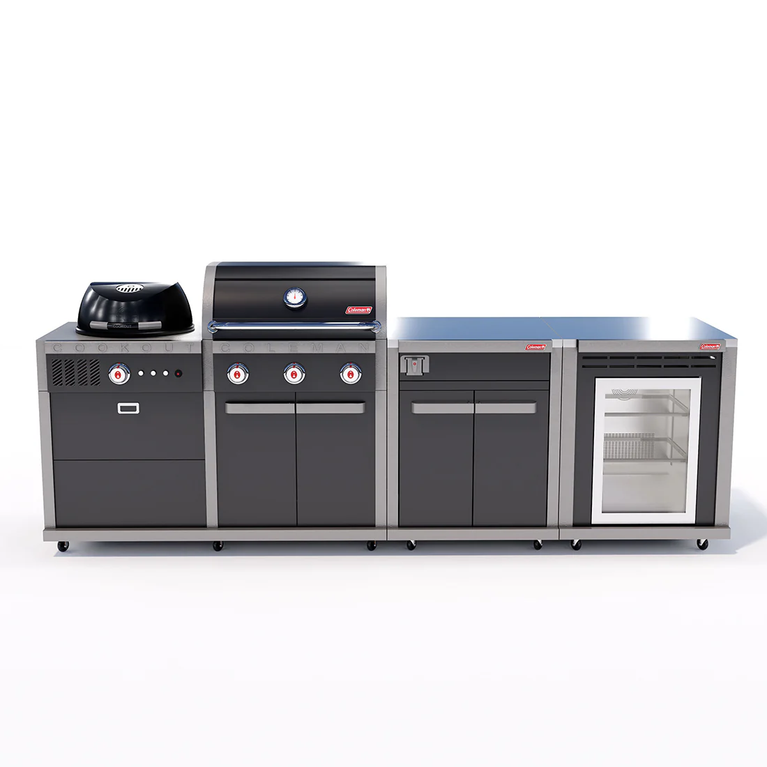 Coleman Revolution Dual Fuel with Fridge Module - Shadow Gloss