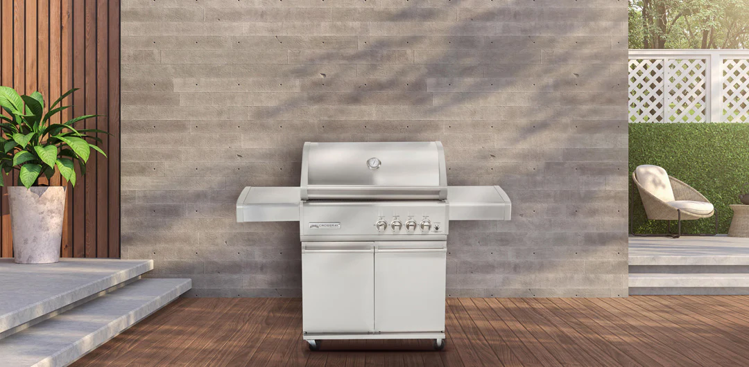 Crossray Infrared 4 Burner BBQ on Trolley - Image 7