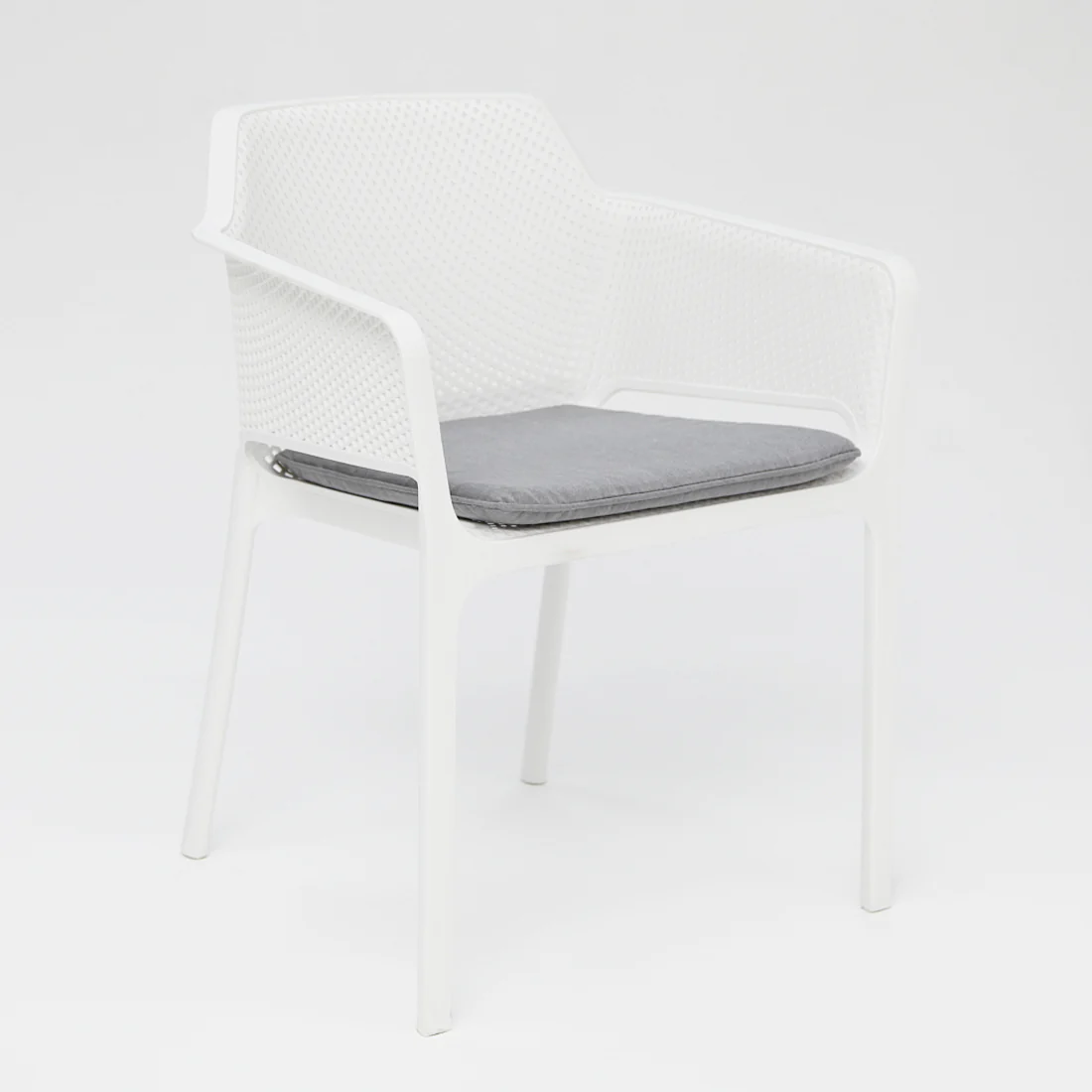 Drift Bailey Armchair Round 9pc Terrazzo Dining Setting - Image 4