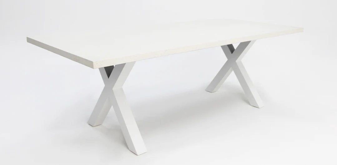 Drift Fantail 9pc Terrazzo Dining Setting - Image 8
