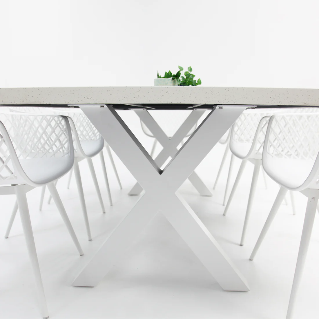 Drift Java 9pc Terrazzo Dining Setting - Image 2