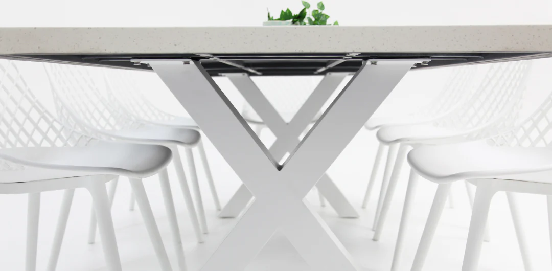 Drift Persia 9pc Terrazzo Dining Setting - Image 5