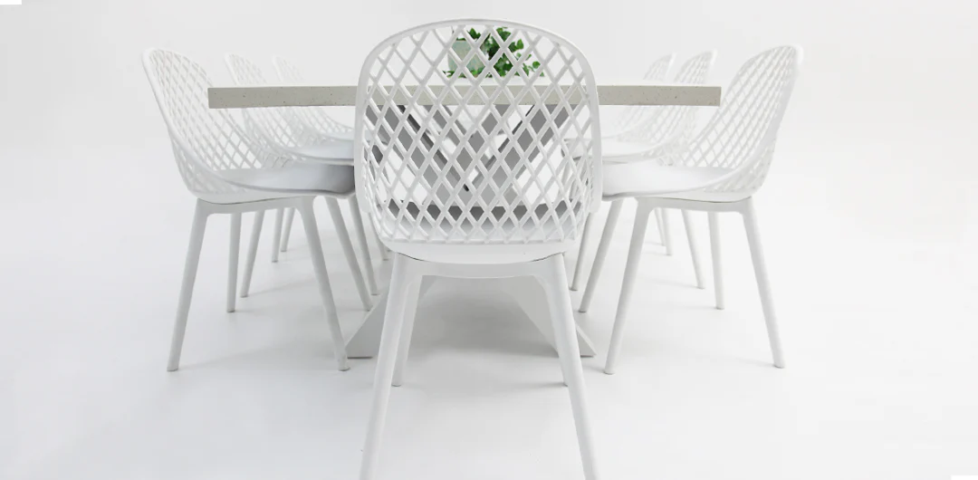 Drift Persia 9pc Terrazzo Dining Setting - Image 6