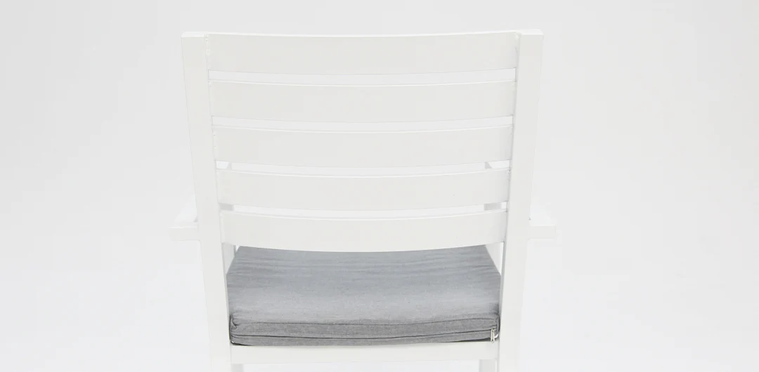 Eclipse Mayfair 11pc Extension Dining Setting - White - Image 9