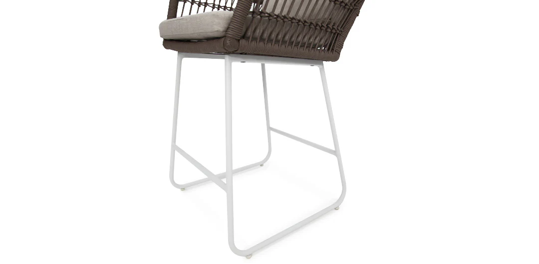 Eva Bar Chair - Mushroom - Image 10