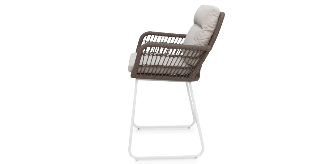 Eva Bar Chair - Mushroom - Image 4