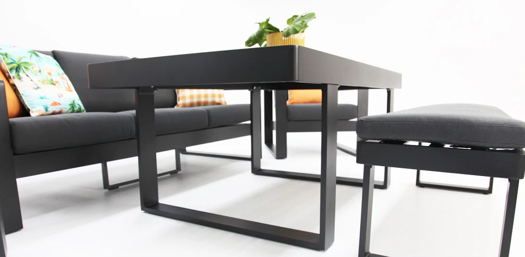 Frampton 5pc Lounge Setting - Anthracite - Image 22