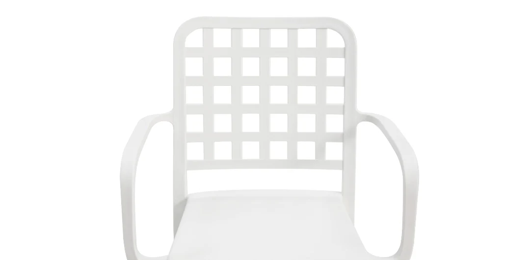 Frankie 5pc Armchair Dining Setting - White - Image 11