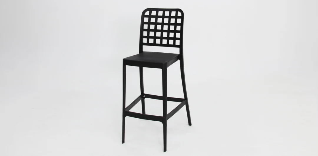 Frankie Armless Remix 5Pc Bar Setting - Black - Image 12