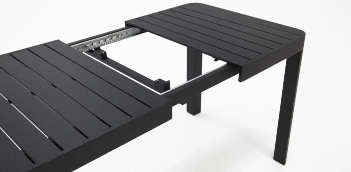 Frankie Azura 7pc Dining Set Armless - Black - Image 11