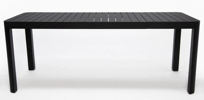 Frankie Azura 7pc Dining Set Armless - Black - Image 7