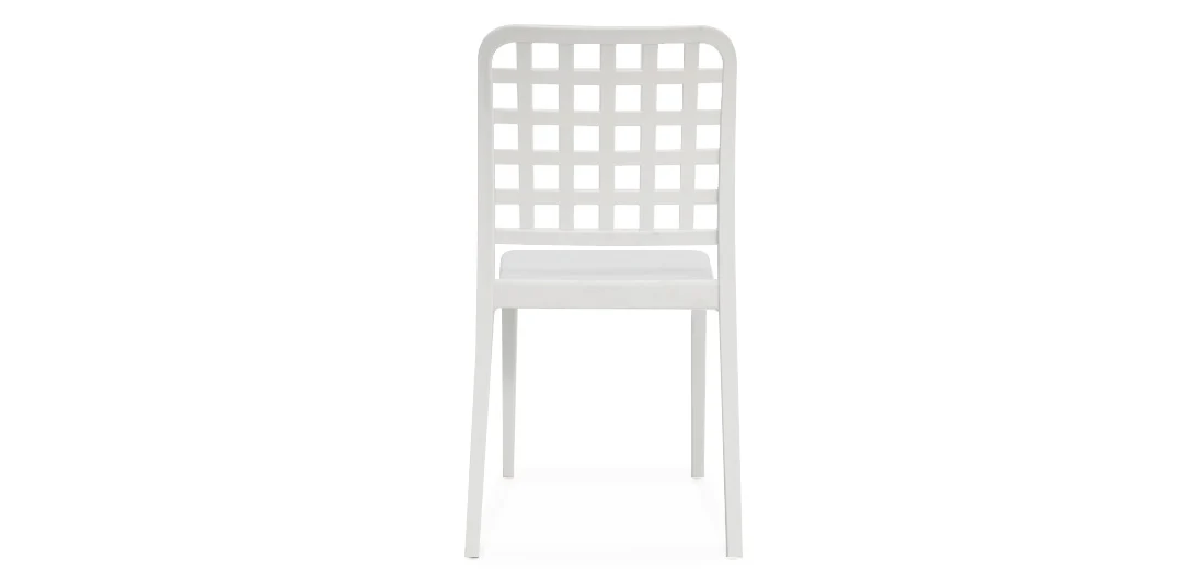 Frankie Azura 7pc Dining Set Armless - White - Image 10