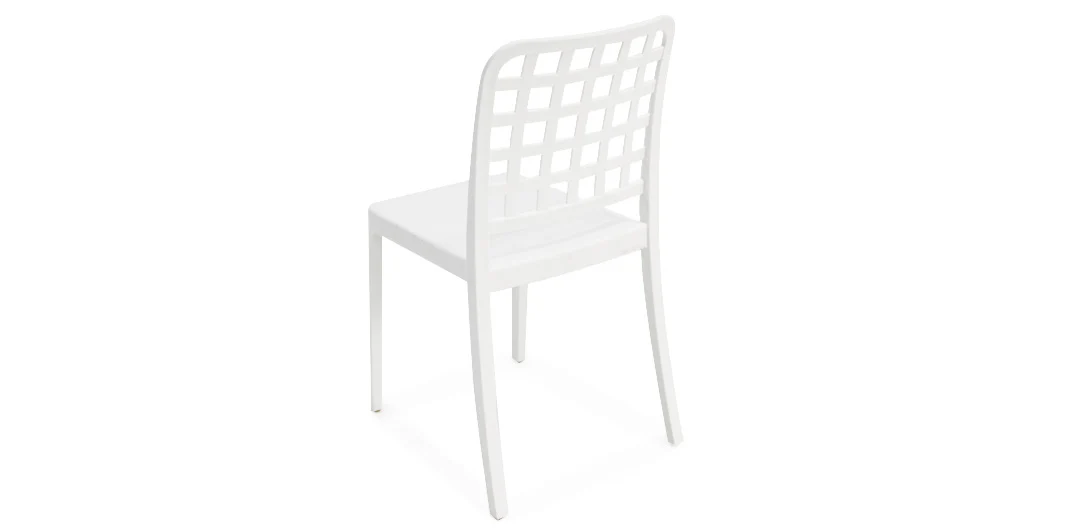 Frankie Azura 7pc Dining Set Armless - White - Image 11