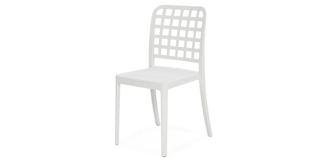 Frankie Azura 7pc Dining Set Armless - White - Image 6