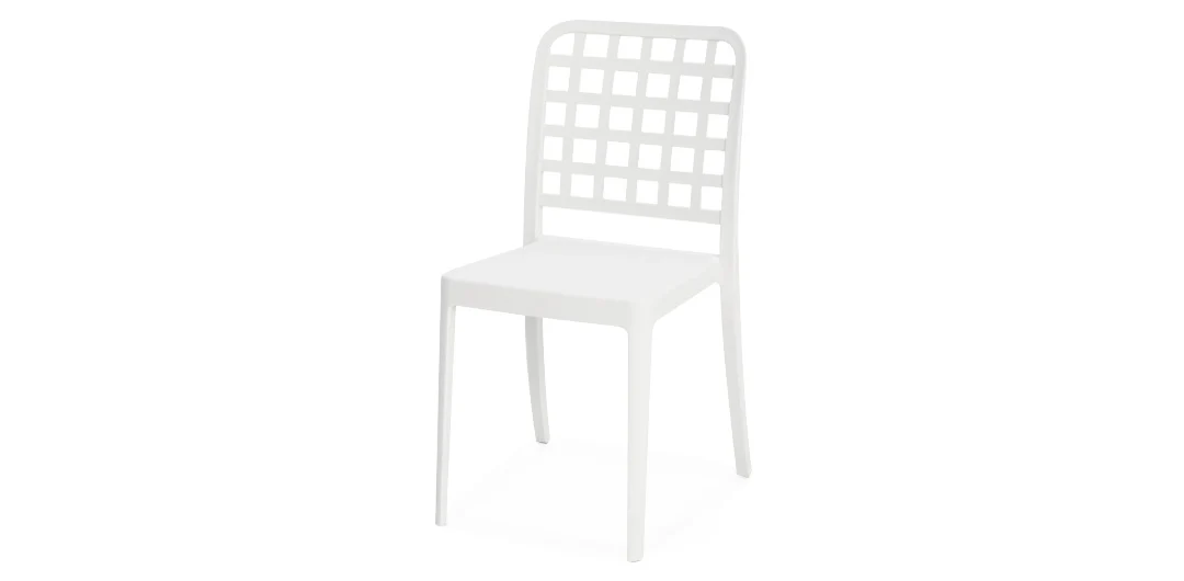 Frankie Azura 7pc Dining Set Armless - White - Image 7